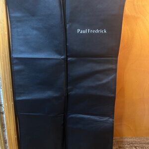 Paul Fredrick Black Garment Bag